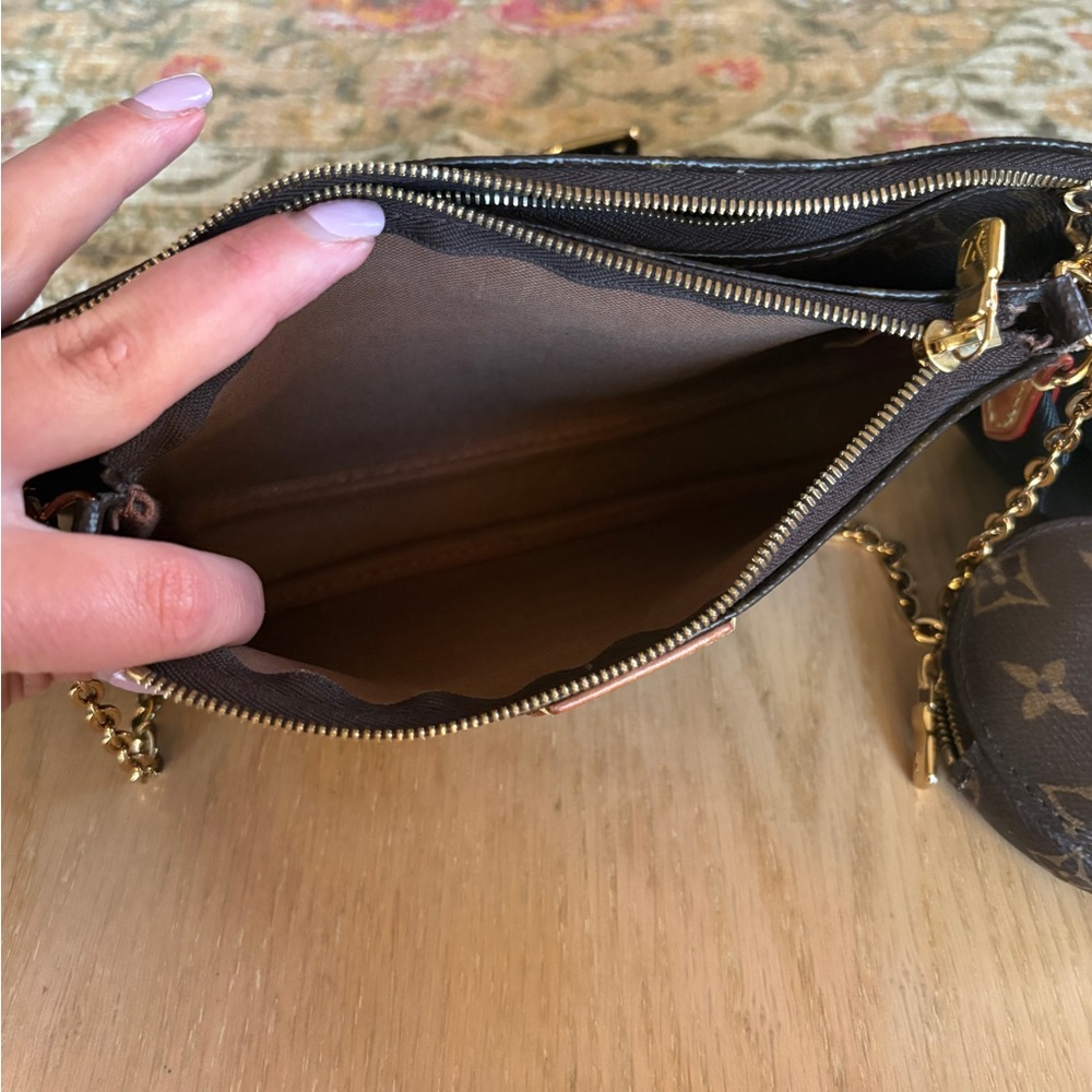 Louis Vuitton Monogram Canvas Multi Pochette Purse and Strap - Picture 5 of 8